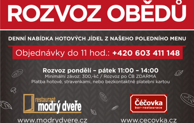 Cecovka Poledni Menu